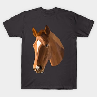 Low Poly Horse T-Shirt